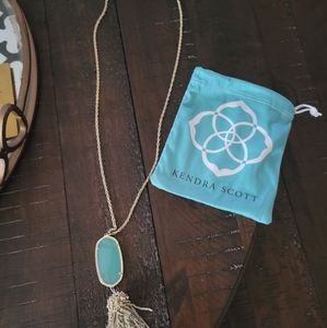 Kendra Scott Rayne Gold Long Pendant Necklace